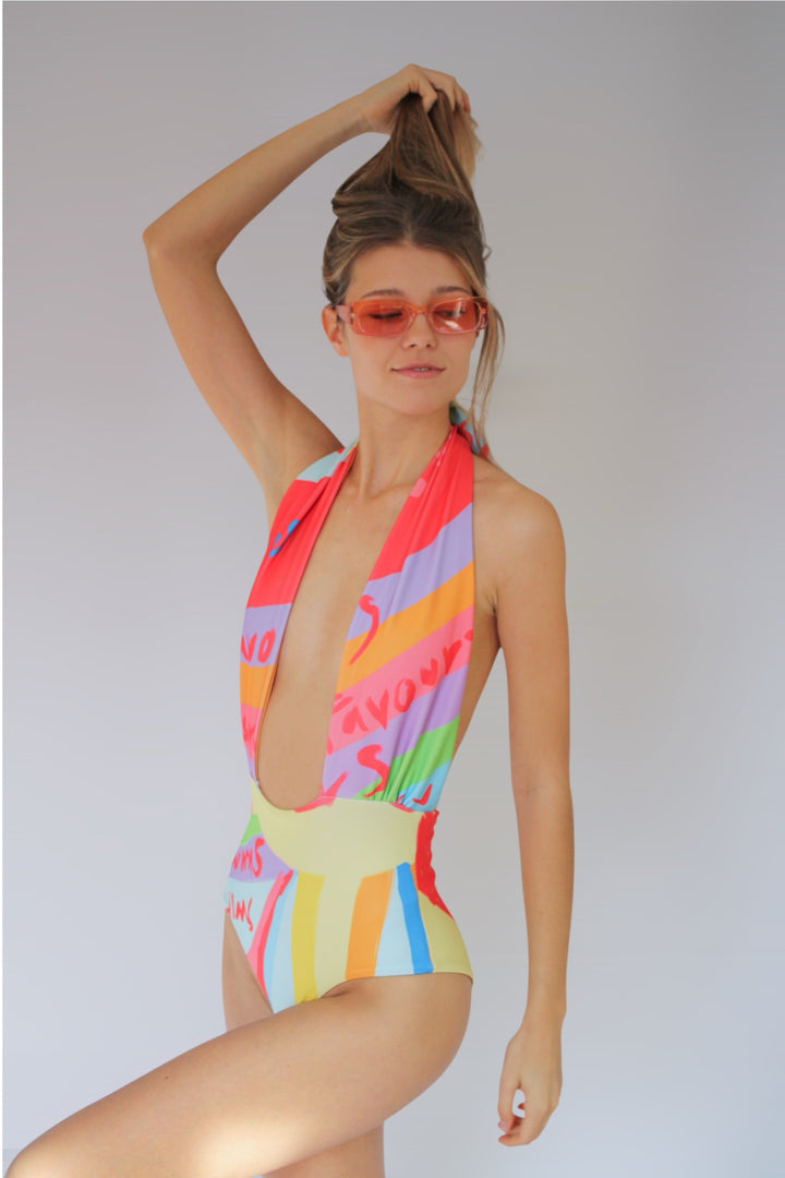 Enterizo Picnic Pop Favours · Corte protagonista