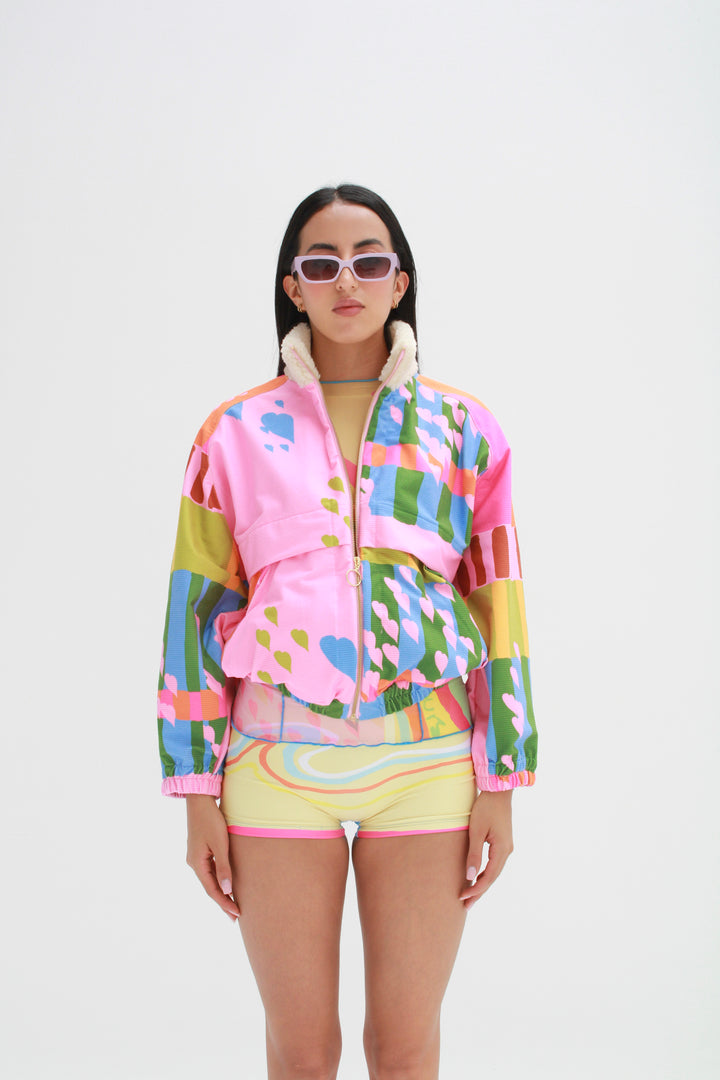 Chaqueta Mondial Rainbow · Pana suave
