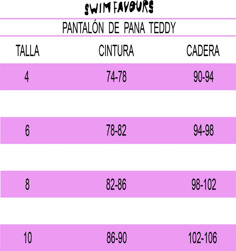Pantalón de Pana Confetti