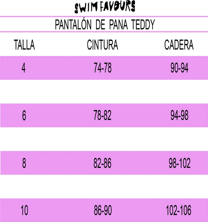 Pantalón de Pana Confetti