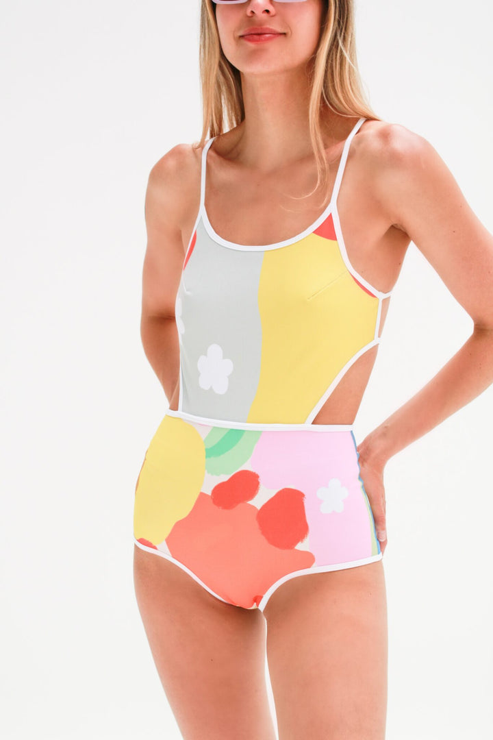 Enterizo Halo Red Graden · Silueta que abraza el cuerpo