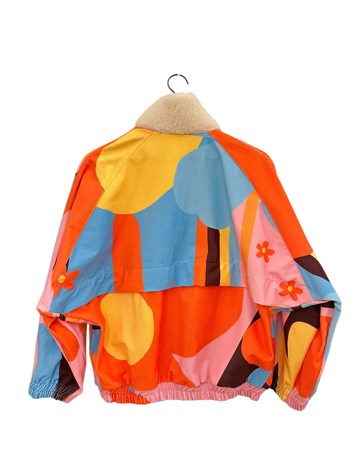 Chaqueta Mondial Rose terracota · Pana suave