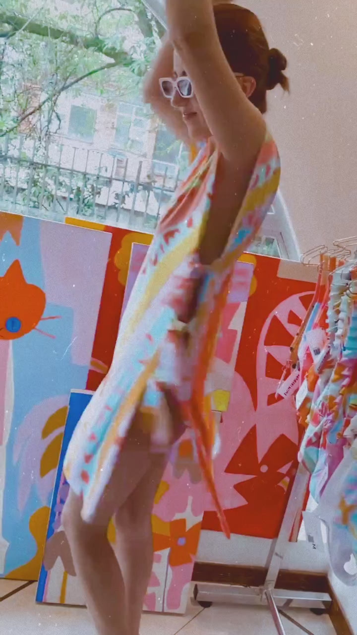 Poncho playero POP · Cómodo y versátil