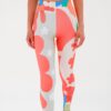 lycra Red Flower