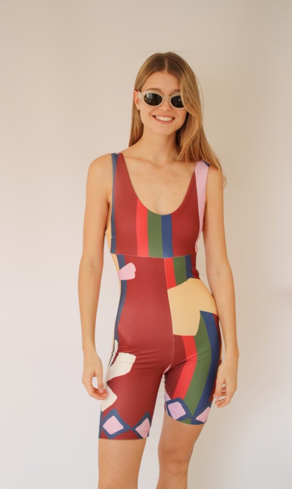 Cherry Brandy popsuit