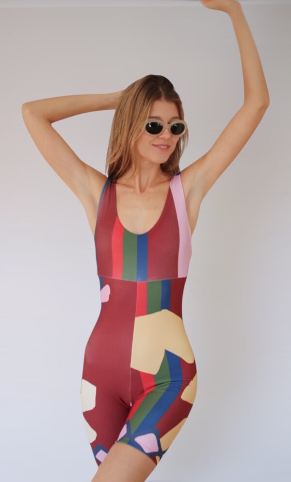 Cherry Brandy popsuit